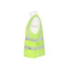 Zalat, 100% Polyester Safety Fabric Vest, Yellow Color