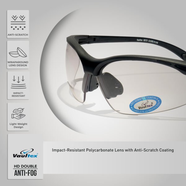 Vaultex, Safety Spectacle with Day-Night Lens, Part No: V79