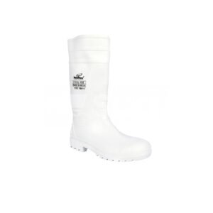 rbw12-1 Vaultex, Rain Boot With Steel Toe, White Color