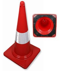 Traffic Cone, 1 Mtr Height, 5 Kg Weight