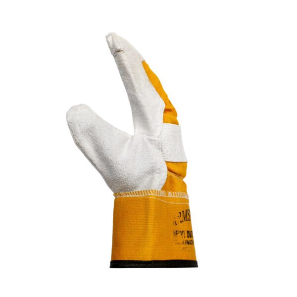 GPGRP-2 Leather Gloves, Yellow Color